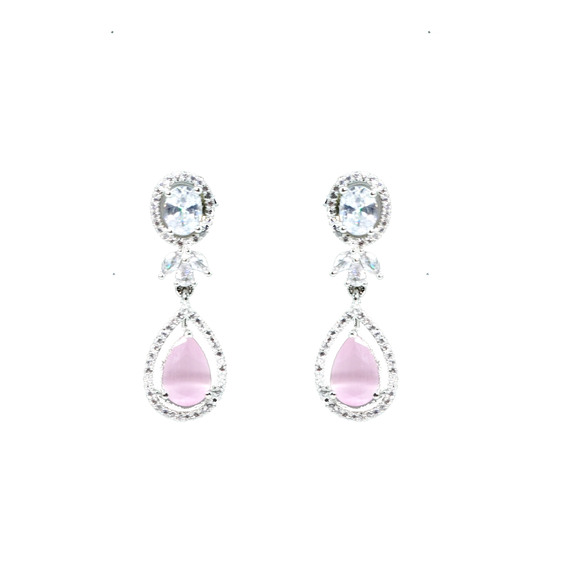 AMAITA EXCLUSIVE AMERICAN DIAMOND DROP SET